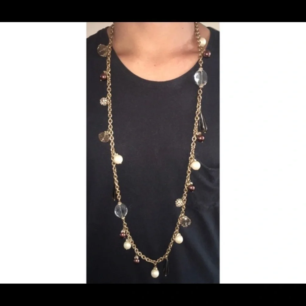 Stella & Dot Audrey Cluster Necklace​​​​​​​​